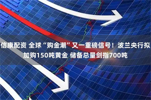 信康配资 全球“购金潮”又一重磅信号！波兰央行拟加购150吨黄金 储备总量剑指700吨