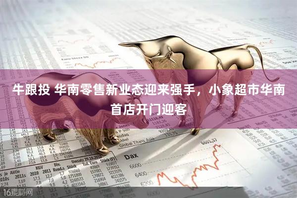 牛跟投 华南零售新业态迎来强手，小象超市华南首店开门迎客